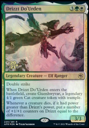 Drizzt Do'Urden [Dungeons & Dragons: Adventures in the Forgotten Realms Prerelease Promos] | GnG Games