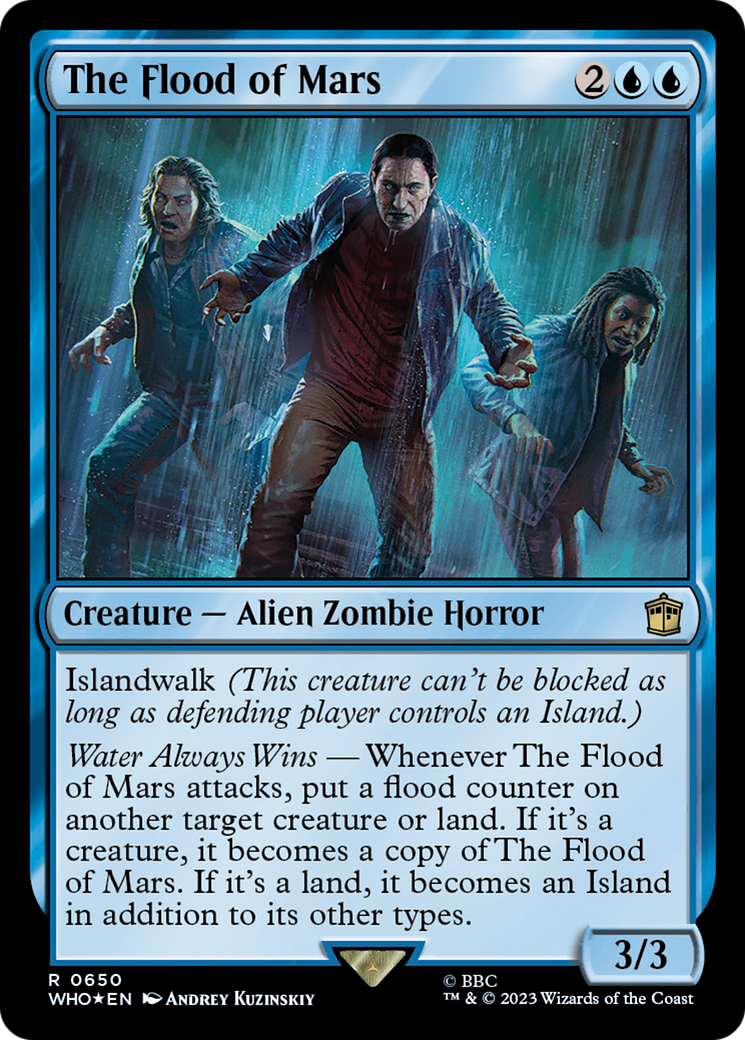 The Flood of Mars (Surge Foil) [Doctor Who] | GnG Games