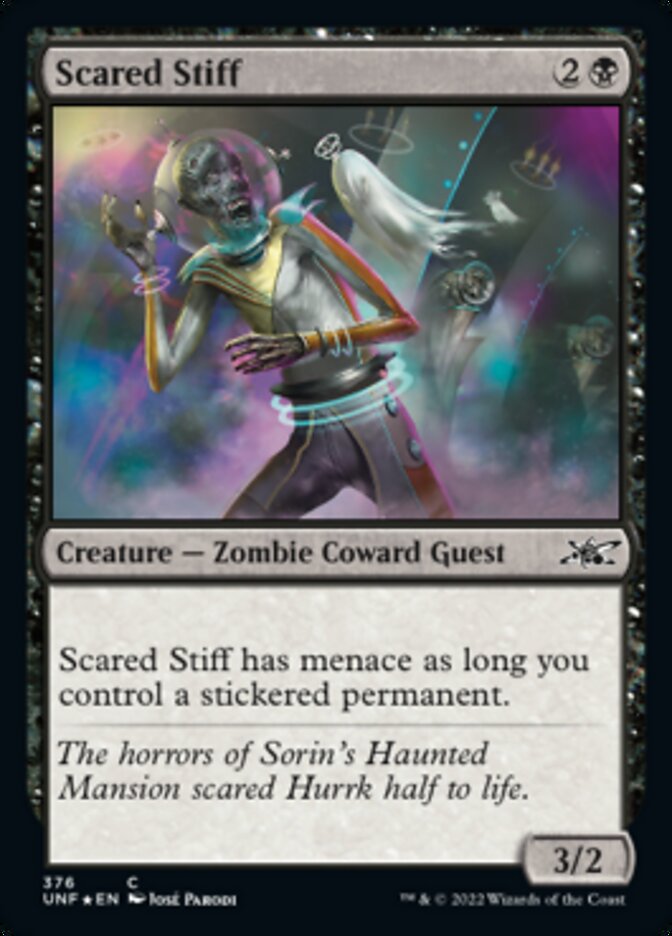 Scared Stiff (Galaxy Foil) [Unfinity] | GnG Games