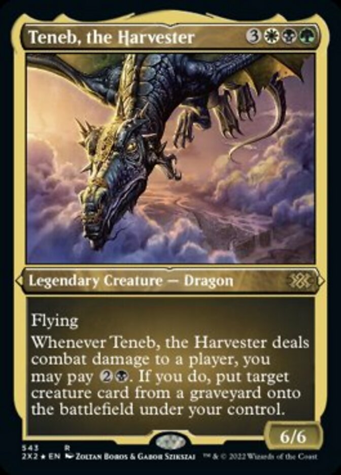 Teneb, the Harvester (Foil Etched) [Double Masters 2022] | GnG Games