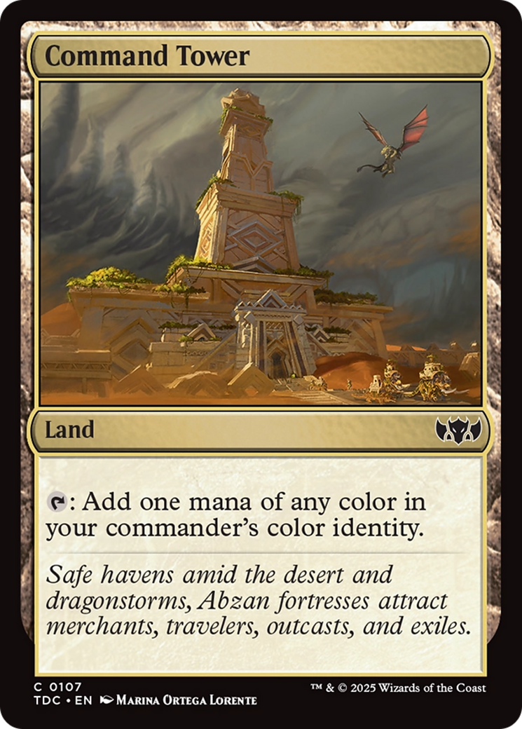 Command Tower [Tarkir: Dragonstorm Commander] | GnG Games