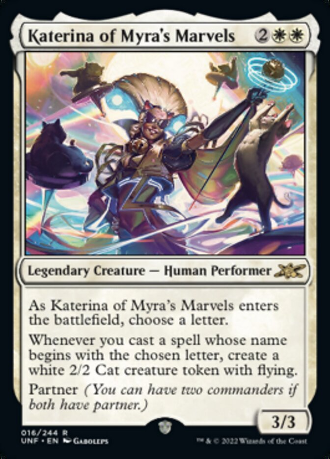 Katerina of Myra's Marvels [Unfinity] | GnG Games