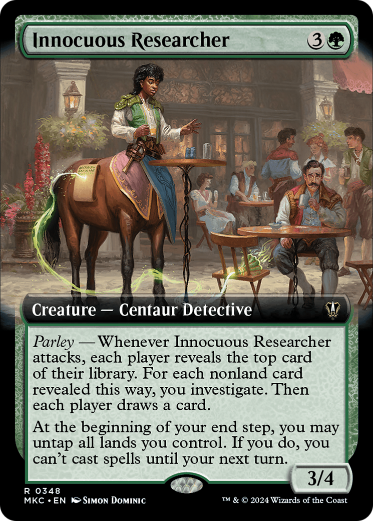 Innocuous Researcher (Extended Art) [Murders at Karlov Manor Commander] | GnG Games