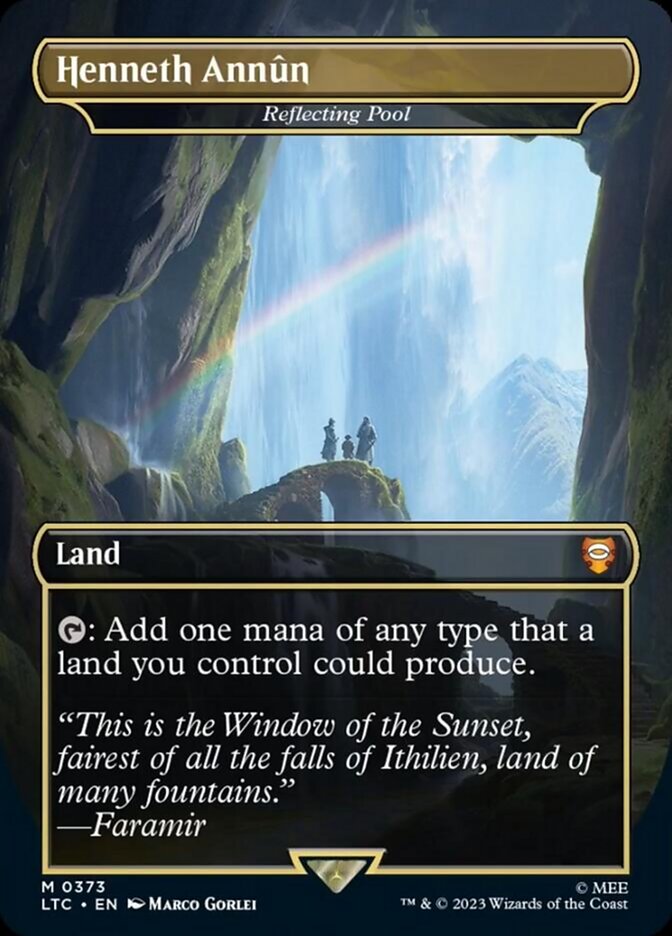 Henneth Annun - Reflecting Pool [The Lord of the Rings: Tales of Middle-Earth Commander] | GnG Games