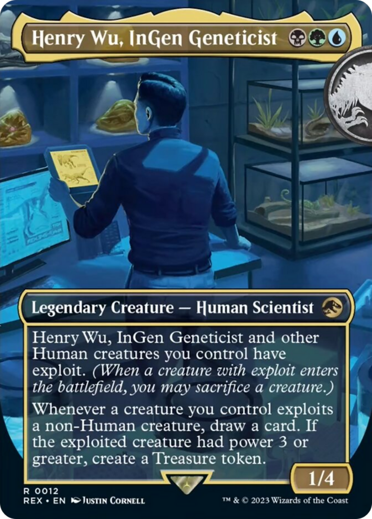 Henry Wu, InGen Geneticist (Borderless) [Jurassic World Collection] | GnG Games