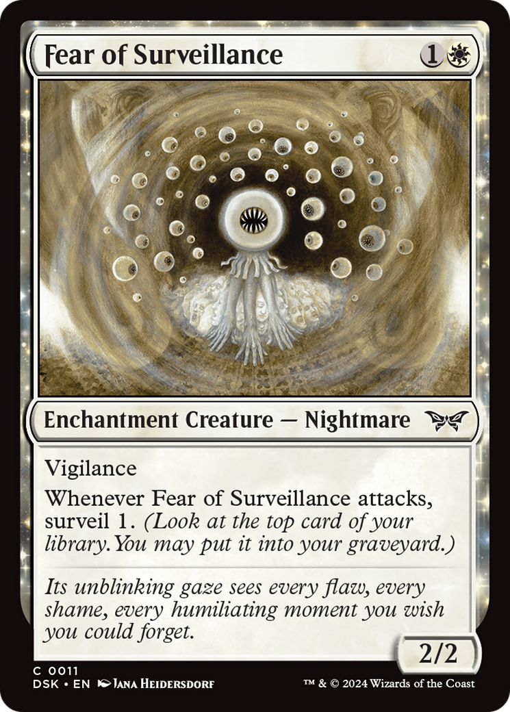 Fear of Surveillance [Duskmourn: House of Horror] | GnG Games