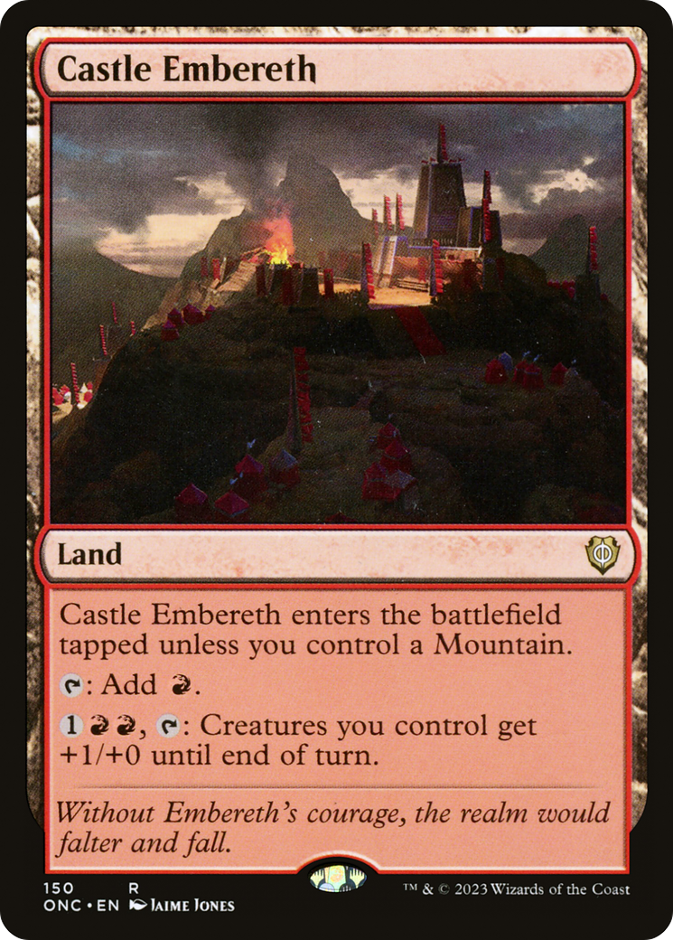 Castle Embereth [Phyrexia: All Will Be One Commander] | GnG Games