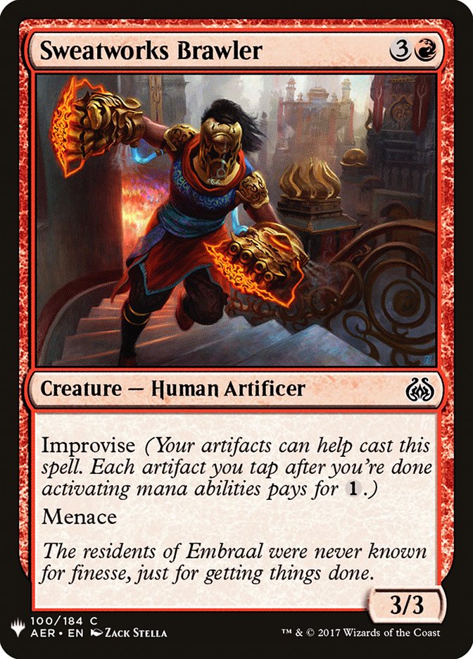 Sweatworks Brawler [Mystery Booster] | GnG Games