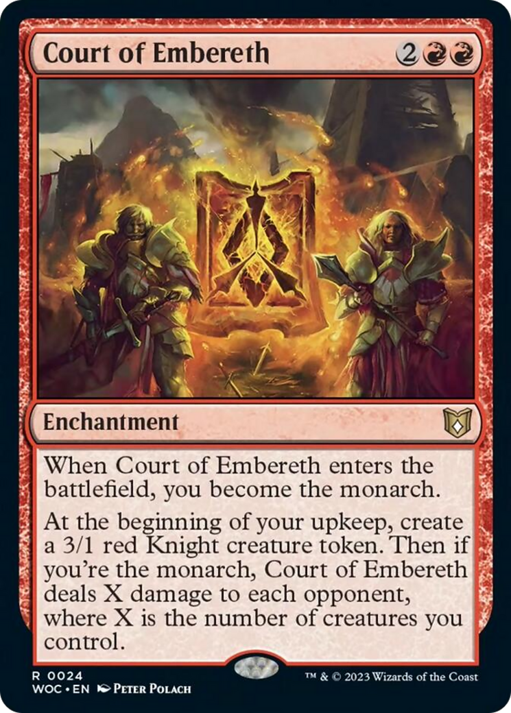 Court of Embereth [Wilds of Eldraine Commander] | GnG Games