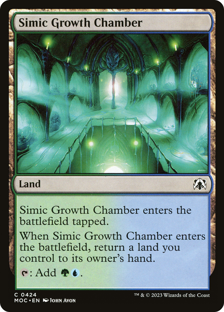 Simic Growth Chamber [March of the Machine Commander] | GnG Games