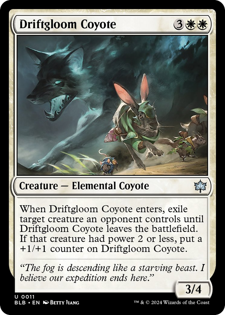 Driftgloom Coyote [Bloomburrow] | GnG Games