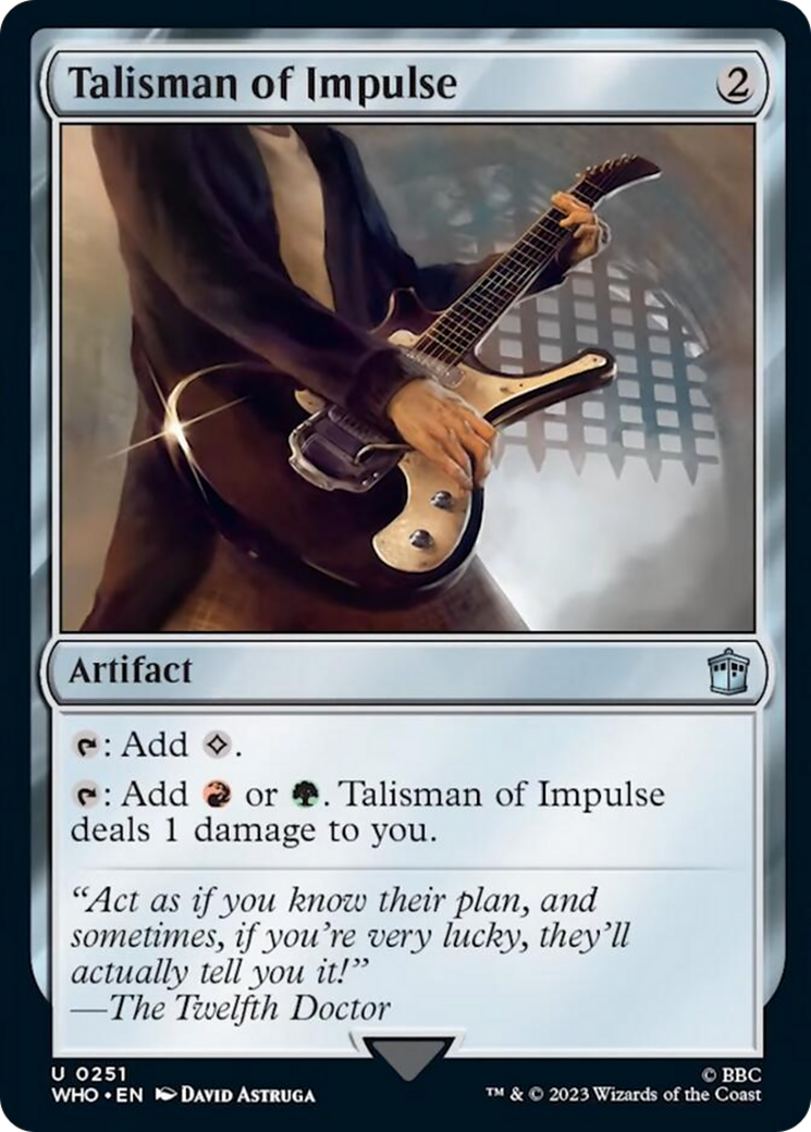 Talisman of Impulse [Doctor Who] | GnG Games