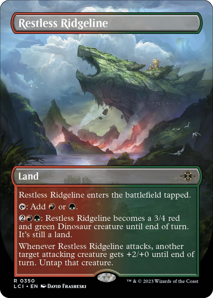 Restless Ridgeline (Borderless) [The Lost Caverns of Ixalan] | GnG Games