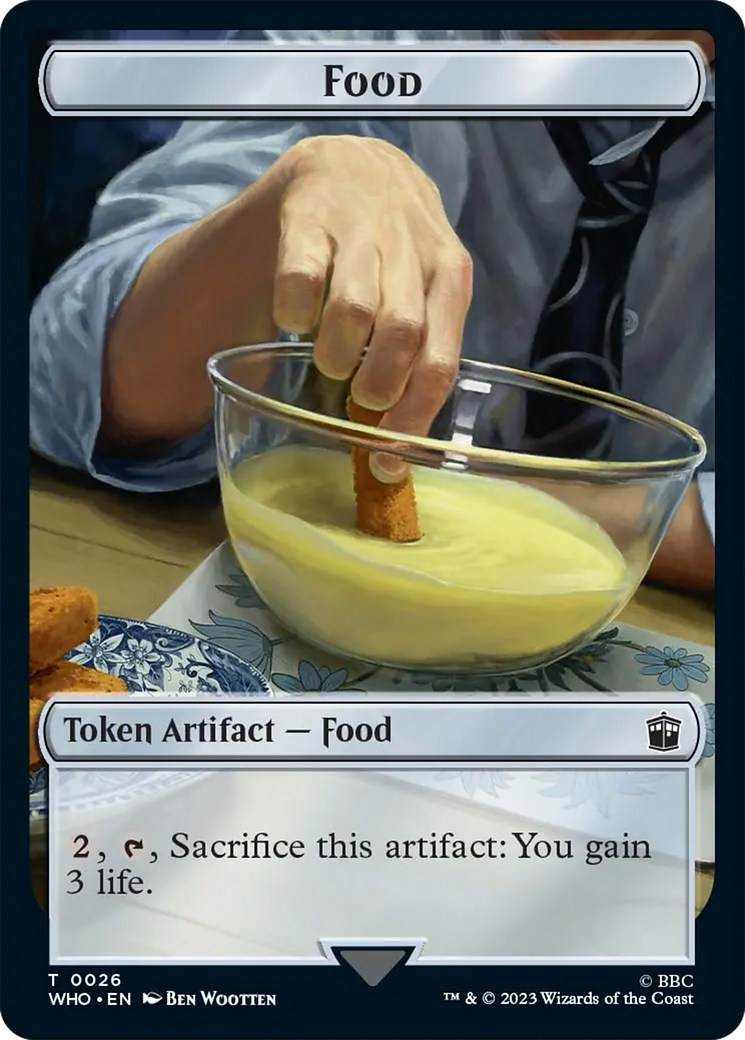 Food Token [Doctor Who Tokens] | GnG Games