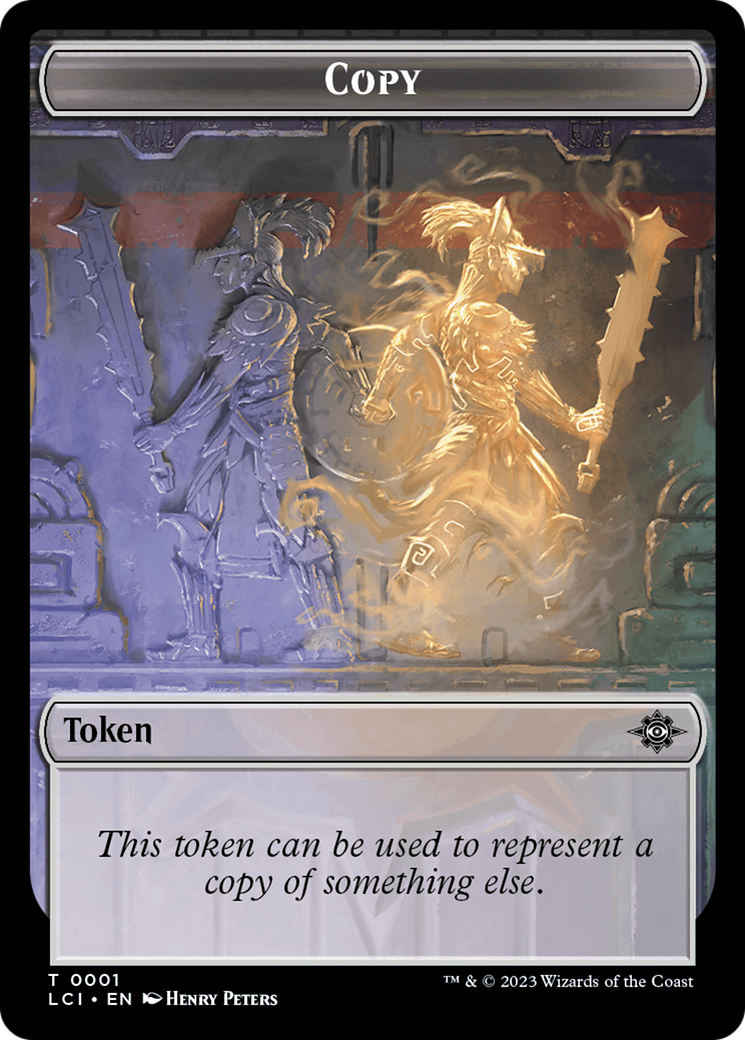 Copy // Spirit Double-Sided Token [The Lost Caverns of Ixalan Tokens] | GnG Games