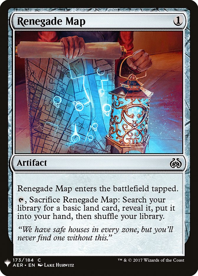 Renegade Map [Mystery Booster] | GnG Games