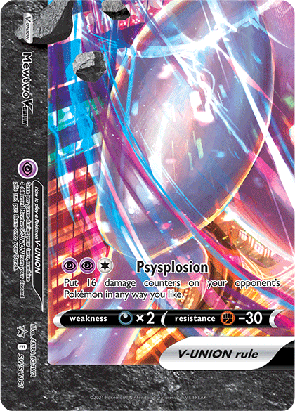 Mewtwo V-Union (SWSH161) [Sword & Shield: Black Star Promos] | GnG Games