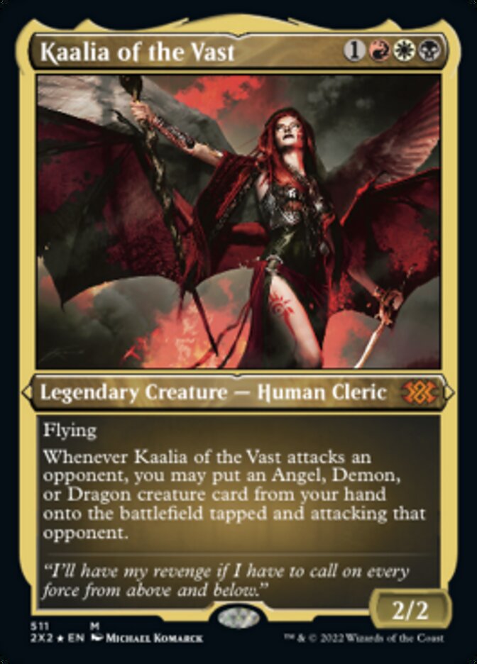 Kaalia of the Vast (Foil Etched) [Double Masters 2022] | GnG Games