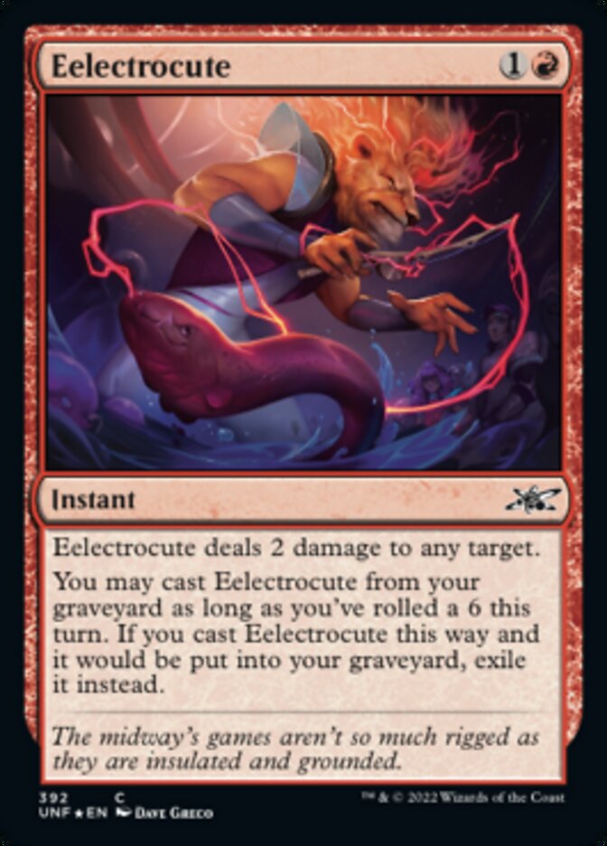 Eelectrocute (Galaxy Foil) [Unfinity] | GnG Games