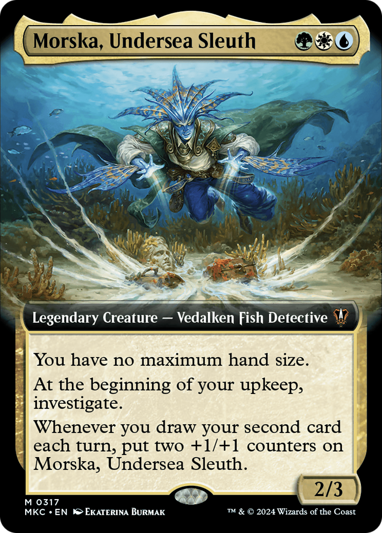 Morska, Undersea Sleuth (Extended Art) [Murders at Karlov Manor Commander] | GnG Games