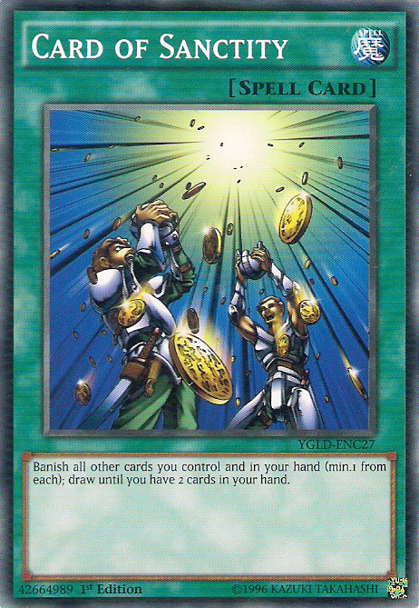 Card of Sanctity [YGLD-ENC27] Common | GnG Games