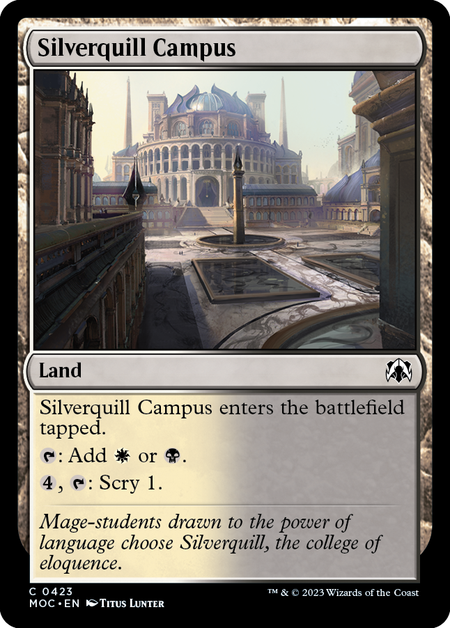 Silverquill Campus [March of the Machine Commander] | GnG Games