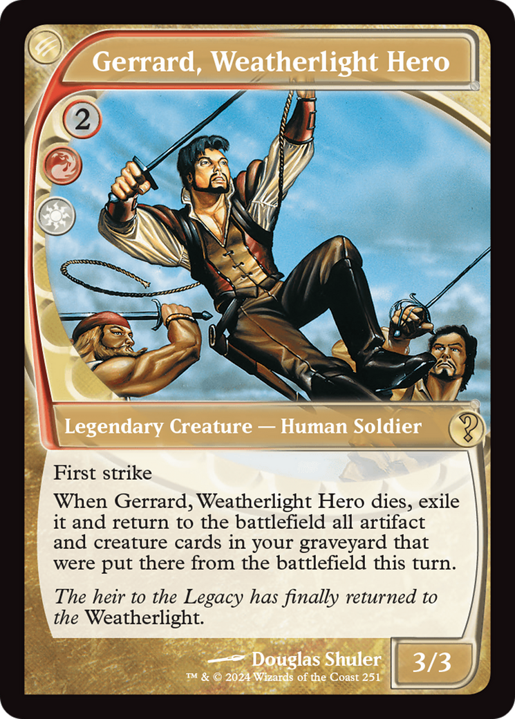 Gerrard, Weatherlight Hero (Future Sight) [Mystery Booster 2] | GnG Games