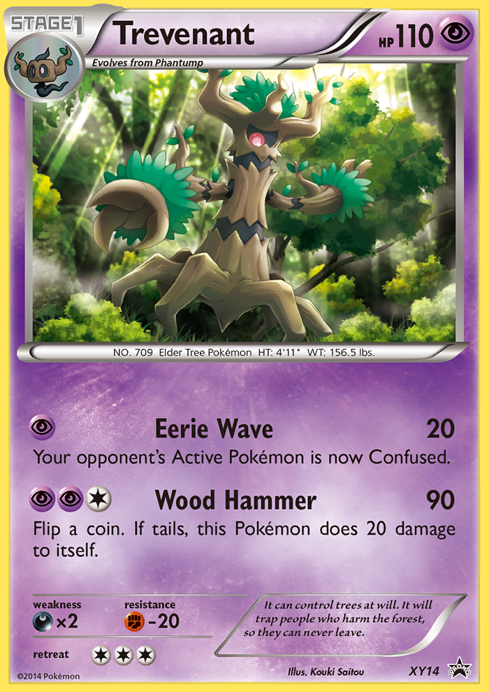 Trevenant (XY14) [XY: Black Star Promos] | GnG Games