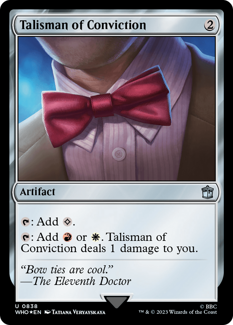 Talisman of Conviction (Surge Foil) [Doctor Who] | GnG Games