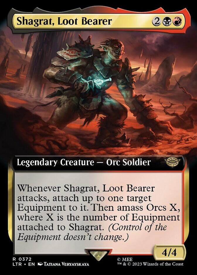 Shagrat, Loot Bearer (Extended Art) [The Lord of the Rings: Tales of Middle-Earth] | GnG Games