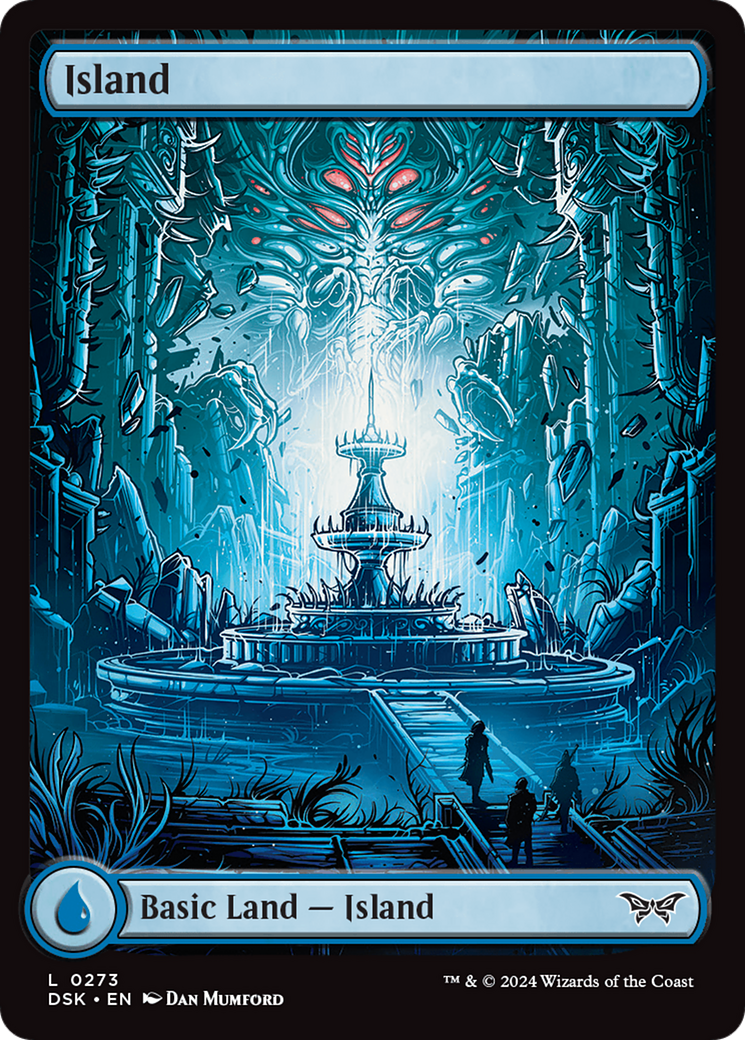 Island (273) - Full Art [Duskmourn: House of Horror] | GnG Games