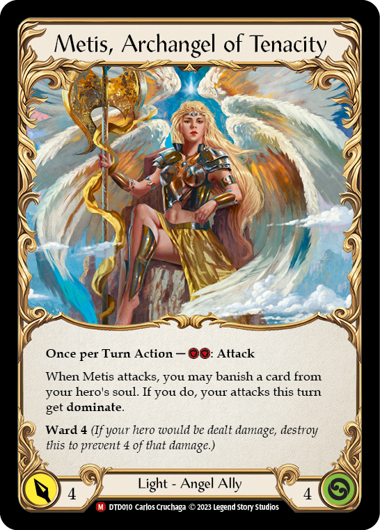 Figment of Tenacity // Metis, Archangel of Tenacity [DTD010] (Dusk Till Dawn) | GnG Games