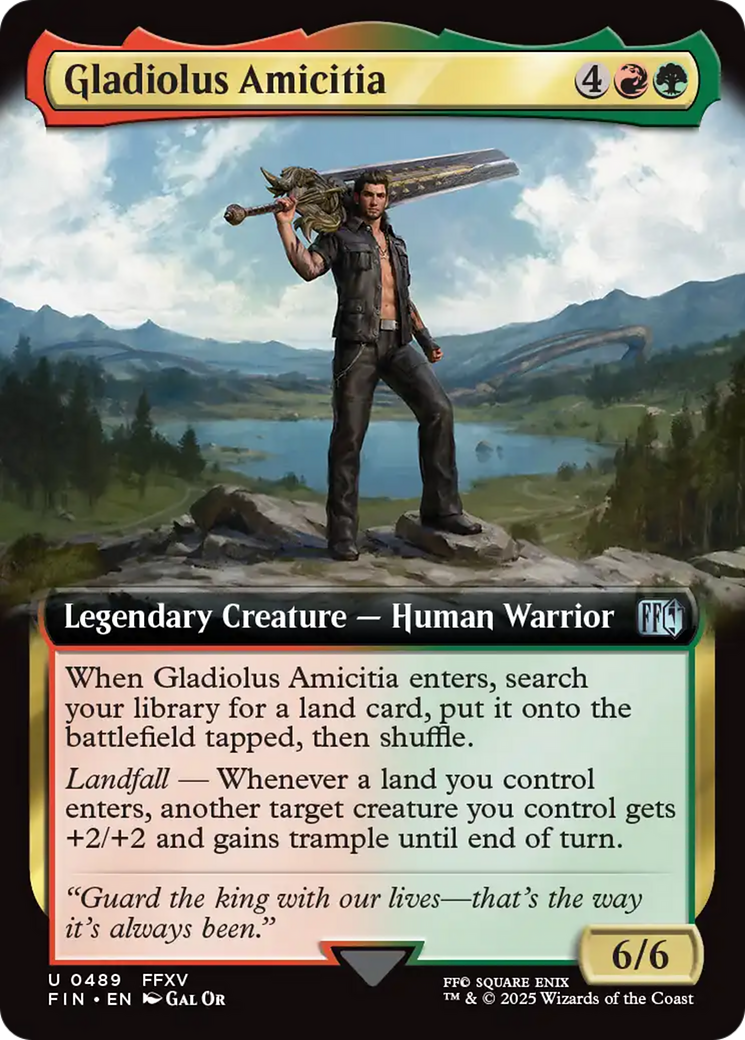 Gladiolus Amicitia (Extended Art) [FINAL FANTASY] | GnG Games