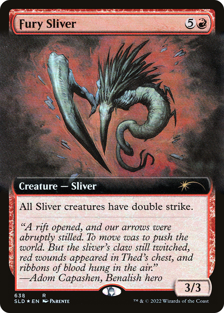 Fury Sliver (Extended Art) [Secret Lair Drop Promos] | GnG Games