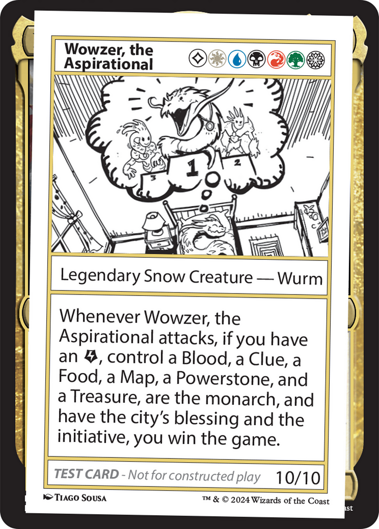 Wowzer, the Aspirational [Mystery Booster 2 Playtest Cards] | GnG Games