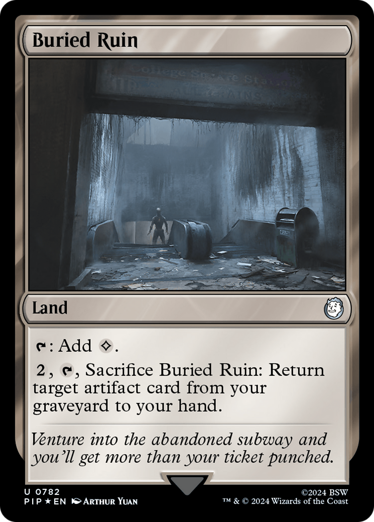 Buried Ruin (Surge Foil) [Fallout] | GnG Games