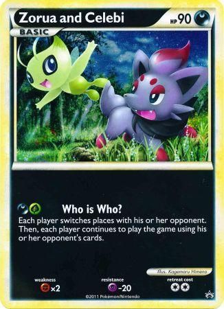 Zorua and Celebi (Jumbo Card) [Miscellaneous Cards] | GnG Games