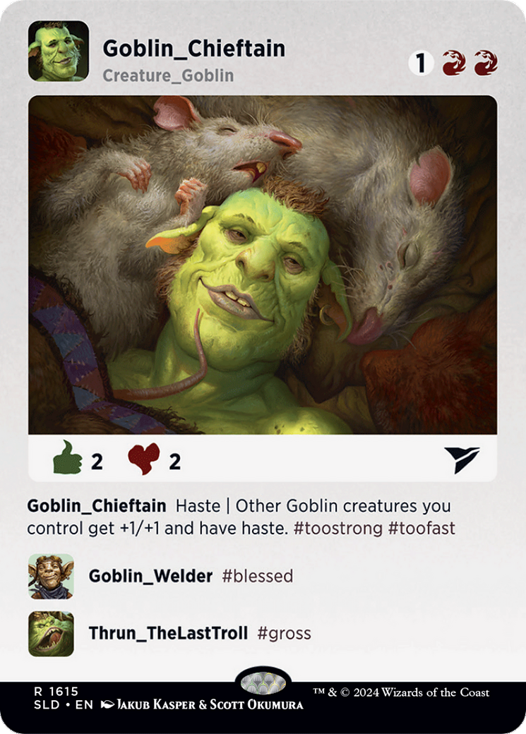 Goblin Chieftain [Secret Lair Drop Series] | GnG Games