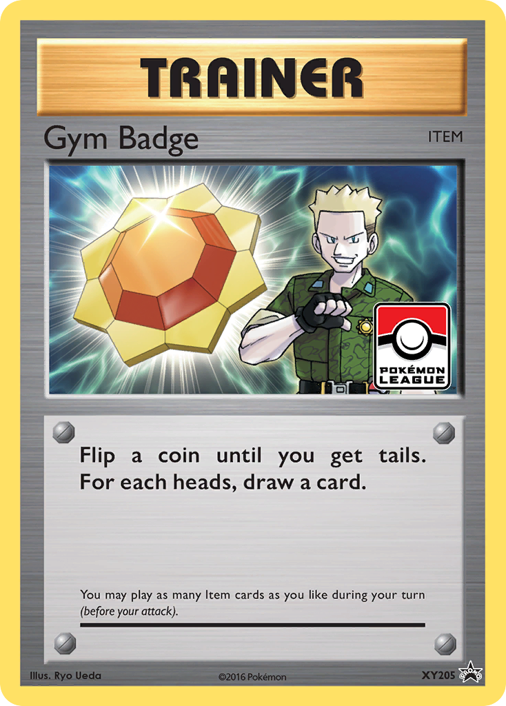 Gym Badge (XY205) (Lt. Surge) [XY: Black Star Promos] | GnG Games