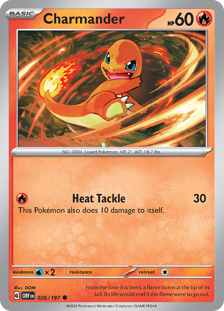 Charmander (026/197) [Scarlet & Violet: Obsidian Flames] | GnG Games