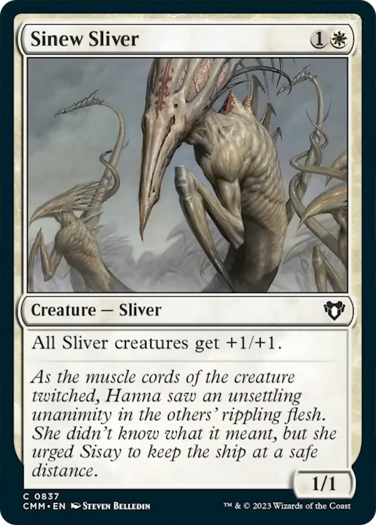 Sinew Sliver [Commander Masters] | GnG Games