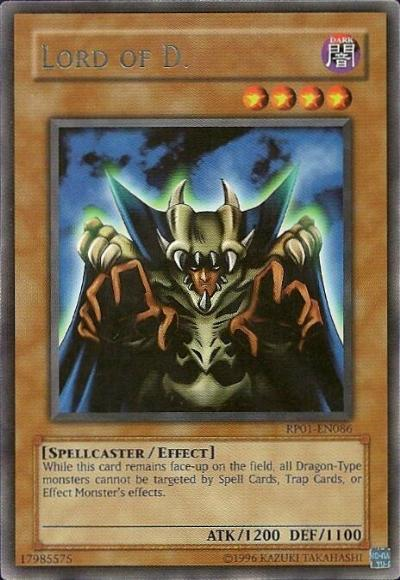Lord of D. [RP01-EN086] Rare | GnG Games