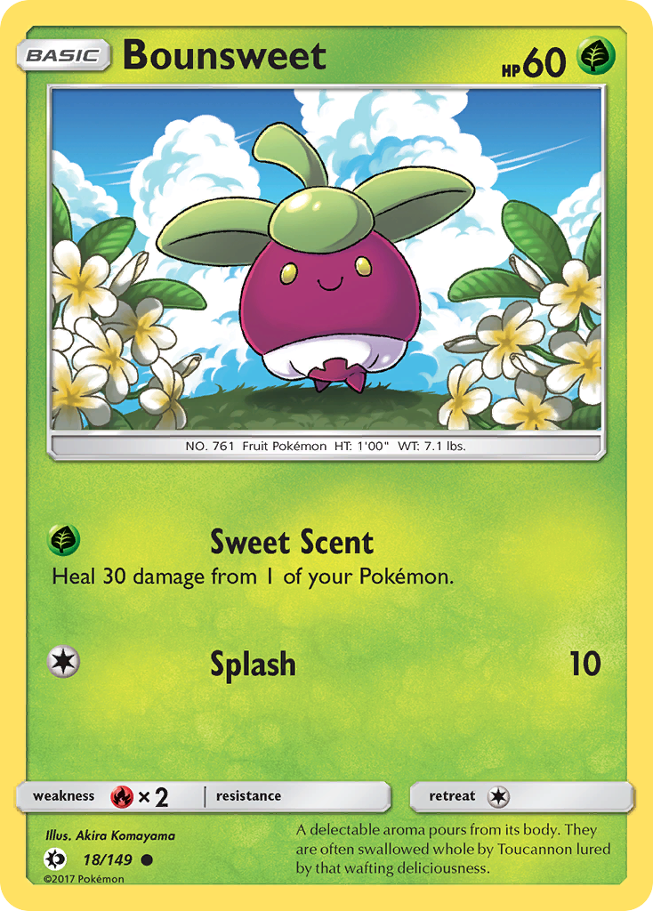 Bounsweet (18/149) [Sun & Moon: Base Set] | GnG Games