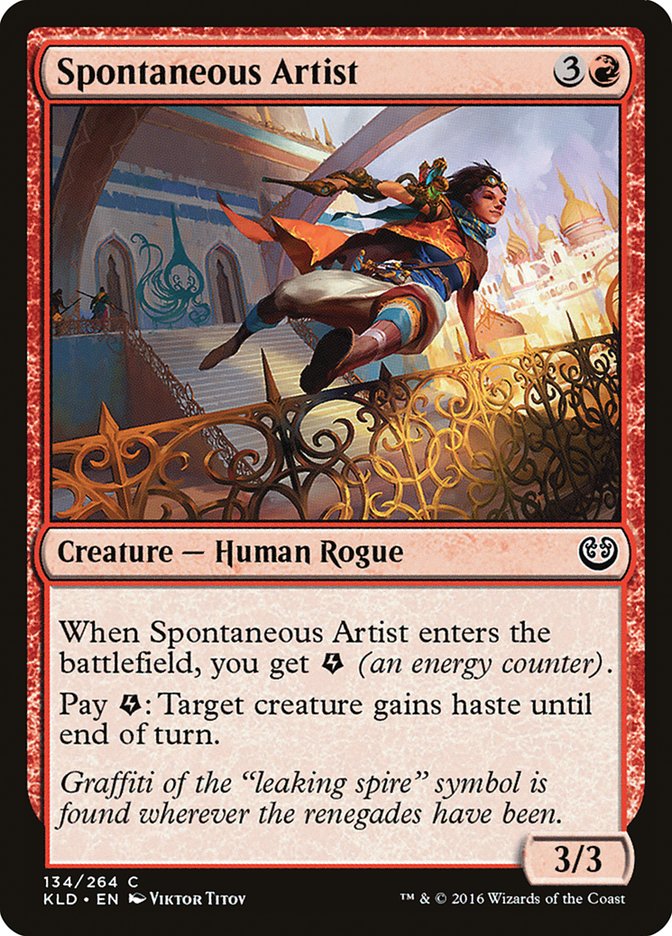 Spontaneous Artist [Kaladesh] | GnG Games