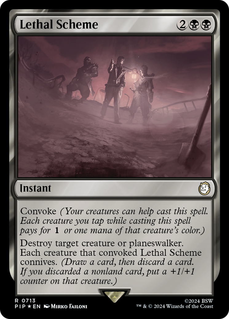 Lethal Scheme (Surge Foil) [Fallout] | GnG Games