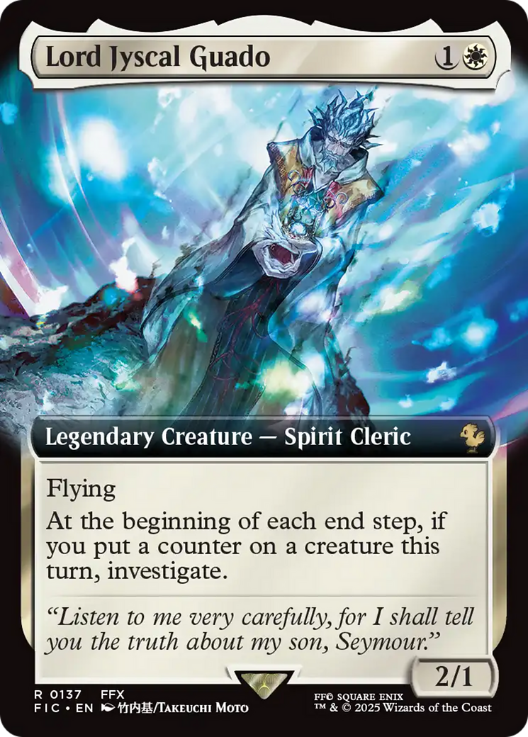 Lord Jyscal Guado (Extended Art) [FINAL FANTASY Commander] | GnG Games