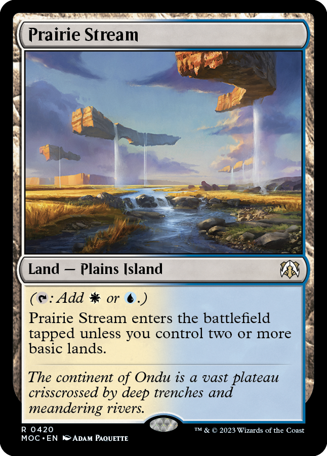 Prairie Stream [March of the Machine Commander] | GnG Games