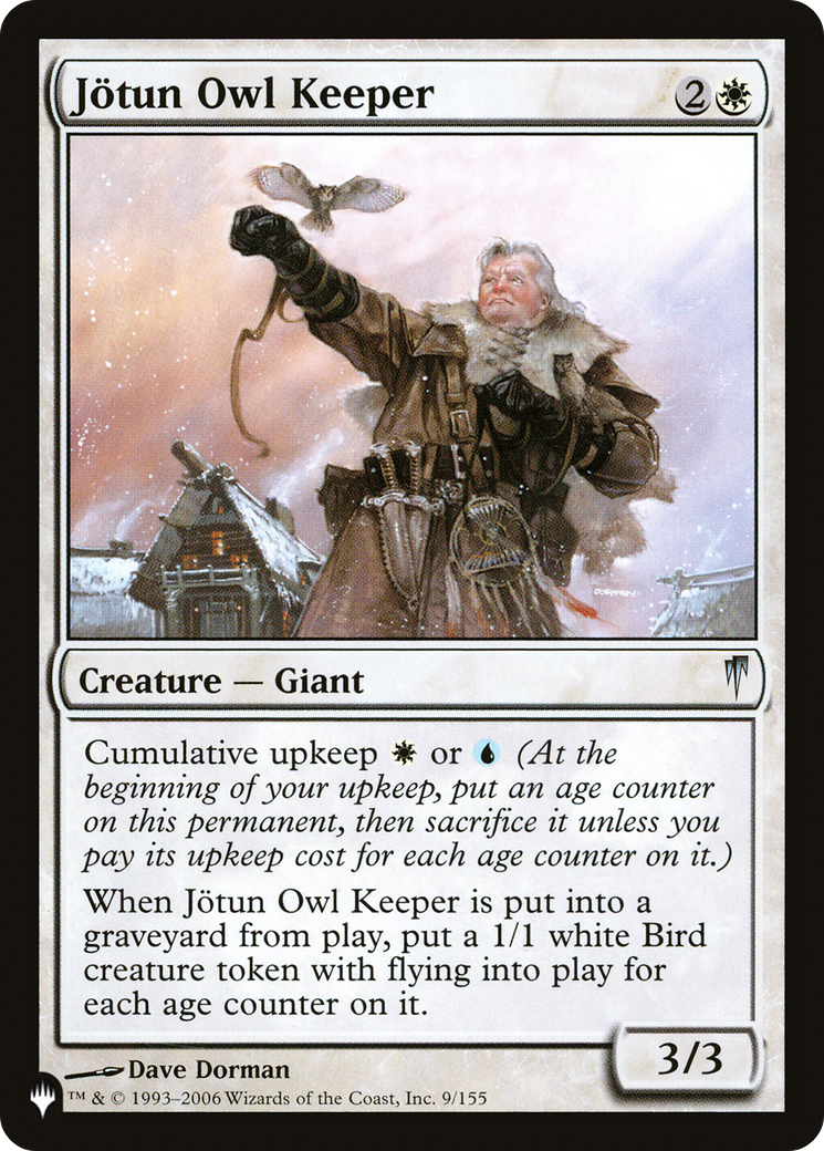 Jotun Owl Keeper [The List] | GnG Games