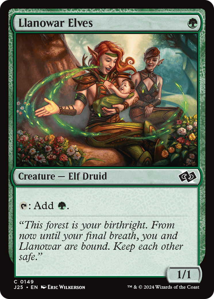 Llanowar Elves [Foundations Jumpstart] | GnG Games