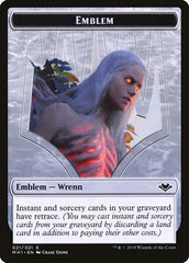 Soldier (004) // Wrenn and Six Emblem (021) Double-Sided Token [Modern Horizons Tokens] | GnG Games